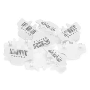 T2 Steckplombe mit Barcode (Weiß - Schüttgut)